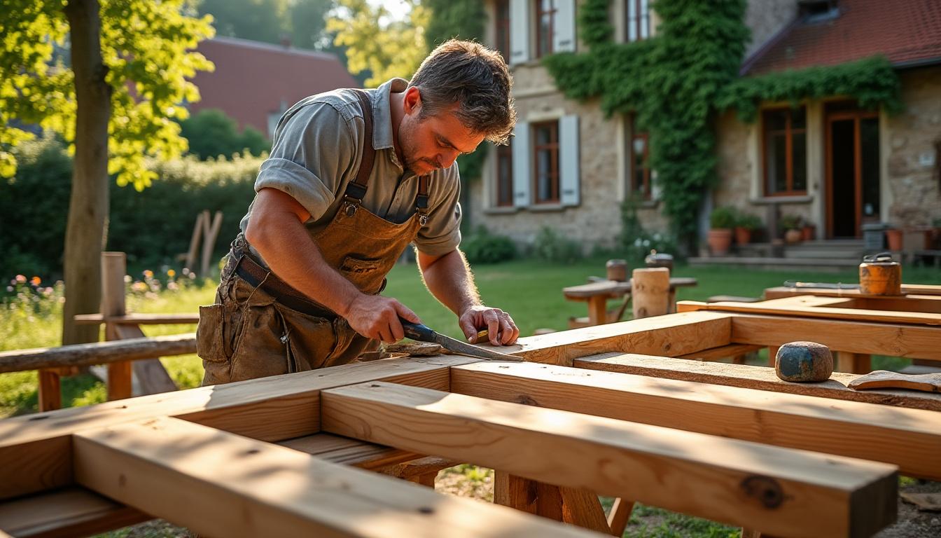 découvrez notre expertise en travaux de charpente, disponible partout en france. que ce soit pour des projets de construction ou de rénovation, notre équipe de professionnels qualifiés est à votre service pour réaliser vos idées avec précision et qualité.
